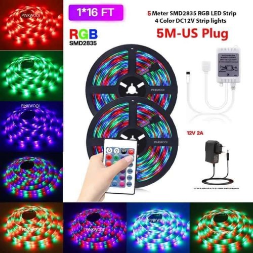 RGB Strip Light 16 fit 4 Colour | Products | B Bazar | A Big Online Market Place and Reseller Platform in Bangladesh