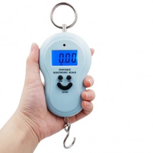 Electric Portable Scale With Smile Shape Design