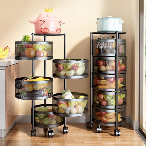 5 layer Round 360 Degree Rotating Vegetable Rack Kitchen Floor Best Price in Bangladesh | Products | B Bazar | A Big Online Market Place and Reseller Platform in Bangladesh