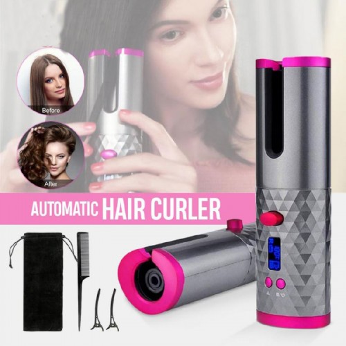 Cordless Rechargeable Automatic Hair Curler | Products | B Bazar | A Big Online Market Place and Reseller Platform in Bangladesh