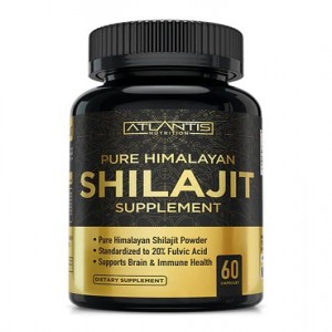 Atlantis Nutrition Pure Himalayan Shilajit Supplement (60 Capsules)