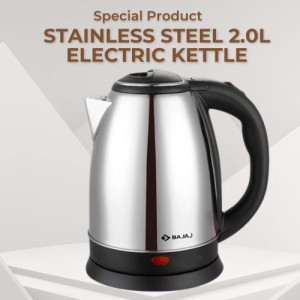 bajaj Steel 2.0L Electric Kettle