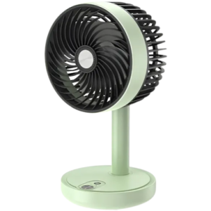 DP 7639 Rechargeable 4000mAh Battery Three Speed Modes Up Down Adjustable Desk Fan