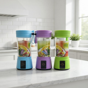 Mini USB Portable Rechargeable Multifunctional Electric Fruit Juicer HM-009
