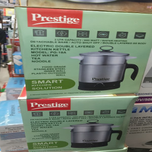 Prestige Electric Double Layered Kitchen Kettle 2 Litre (Model PG-18A)