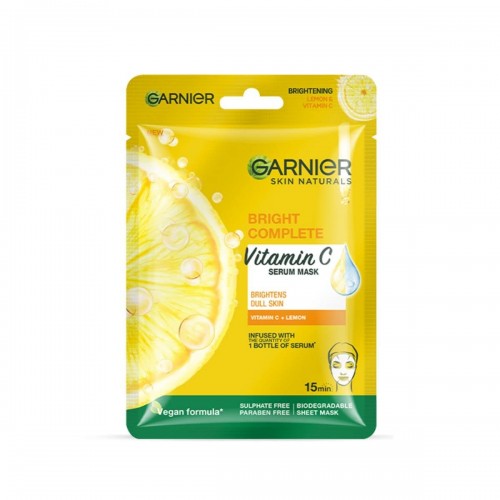 Garnier Skin Naturals Bright Complete Vitamin C Serum Mask | Products | B Bazar | A Big Online Market Place and Reseller Platform in Bangladesh