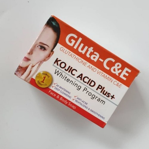 Gluta-C&E Glutathione And Vitamin C&E Kojic Acid Plus Whitening Face and Body Soap-135gm | Products | B Bazar | A Big Online Market Place and Reseller Platform in Bangladesh