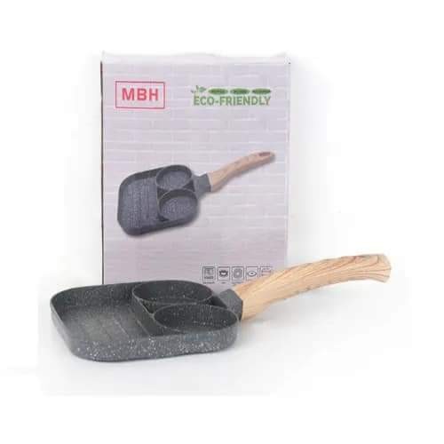Multifunction Breakfast Pot 3 in 1 Fried Steak Fried Eggs Aluminum Alloy Non-Stick Frying Pan | Products | B Bazar | A Big Online Market Place and Reseller Platform in Bangladesh