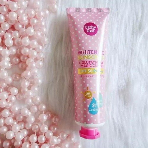 Cathy Doll SPF 50 Whitening Sunscreen L-glutathione Magic Cream | Products | B Bazar | A Big Online Market Place and Reseller Platform in Bangladesh