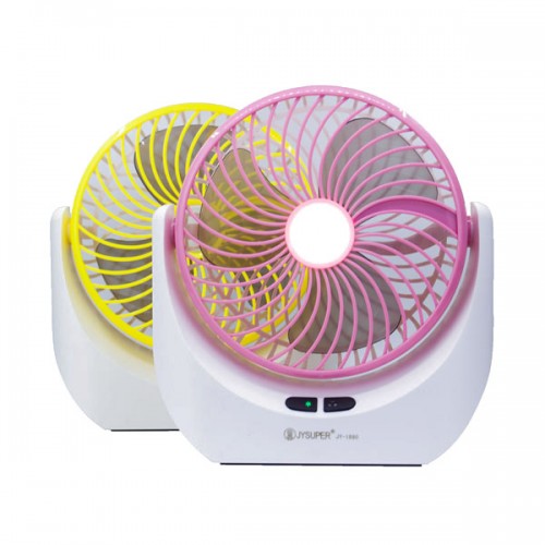 JY Super lithium rechargeable mini table fan with LED light - JY-1880 | Products | B Bazar | A Big Online Market Place and Reseller Platform in Bangladesh