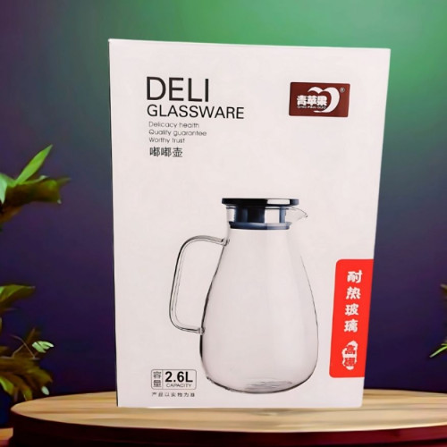 Deli Brosilicate Water Jug 2.6 L best price in bd | Products | B Bazar | A Big Online Market Place and Reseller Platform in Bangladesh