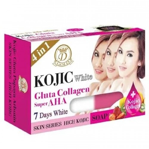 D-Ne Nano Kojic White Gluta Collagen Super AHA Soap 160gm | Products | B Bazar | A Big Online Market Place and Reseller Platform in Bangladesh