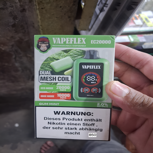 Vapeflex (EC20000)  High-Capacity Rechargeable 20,000 Disposable Vape | Products | B Bazar | A Big Online Market Place and Reseller Platform in Bangladesh