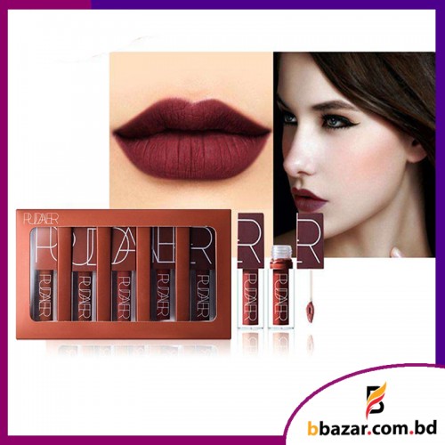 Pudaier Matte Liquid Lipstick Set-5pc | Products | B Bazar | A Big Online Market Place and Reseller Platform in Bangladesh