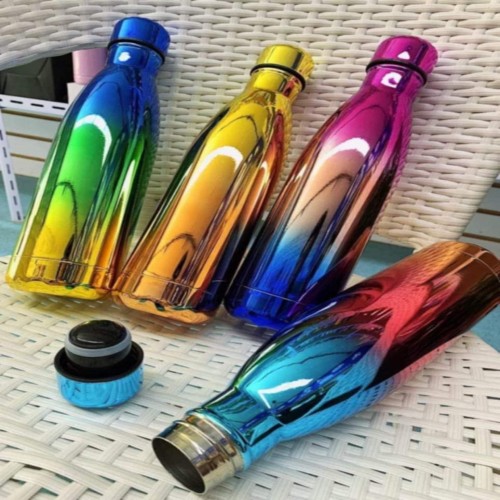 500ml Double-Wall Insulated Vacuum Flask Stainless Steel Water Bottle For Girls Colorful BPA Free Thermos for Sport Water Bottle | Products | B Bazar | A Big Online Market Place and Reseller Platform in Bangladesh