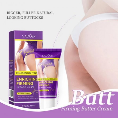 Sadoer Charming Buttocks Enrich Firming Peach Butt Shape Lifting & Tightening Cream - 60g | Products | B Bazar | A Big Online Market Place and Reseller Platform in Bangladesh