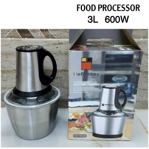 Hoffmans HM-8829, Food Chopper, Meat Grinder 3 liter 600W Best Price in Bangladesh | Products | B Bazar | A Big Online Market Place and Reseller Platform in Bangladesh