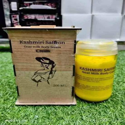 Kashmiri Saffron Goat Milk Body Cream 200ml | Products | B Bazar | A Big Online Market Place and Reseller Platform in Bangladesh