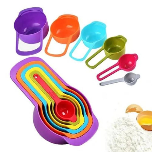 6Pcs set Multi Color Measurement Cup | Products | B Bazar | A Big Online Market Place and Reseller Platform in Bangladesh