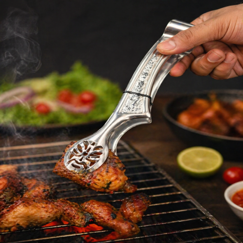 Stainless Steel BBQ Japanese Kitchen Tong/Chimta | Products | B Bazar | A Big Online Market Place and Reseller Platform in Bangladesh