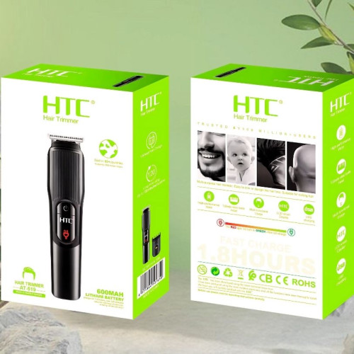 HTC AT-519 Hair Clippers - Professional Wireless Charging best price in bd | Products | B Bazar | A Big Online Market Place and Reseller Platform in Bangladesh