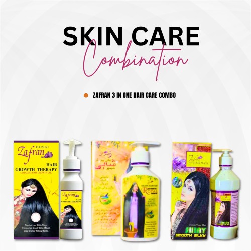 Zafran 3 in one hair care combo | Products | B Bazar | A Big Online Market Place and Reseller Platform in Bangladesh