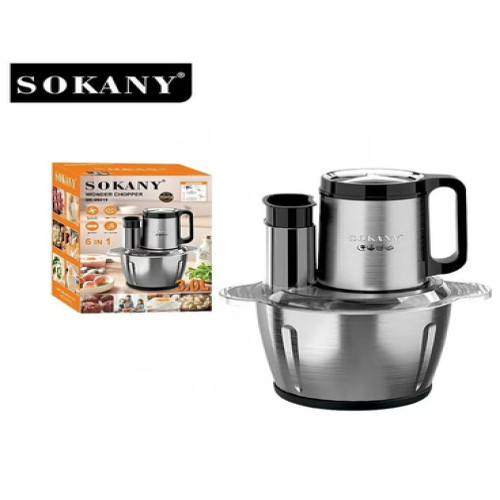 The Sokany Wonder Chopper SK-06019 is a 6-in-1 3L | Products | B Bazar | A Big Online Market Place and Reseller Platform in Bangladesh