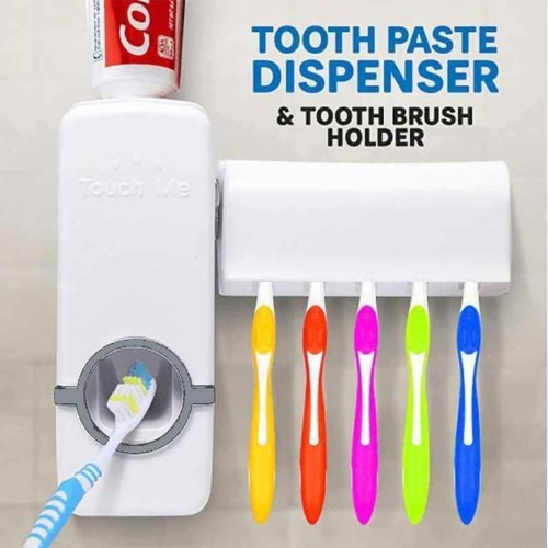 Automatic Toothpaste Dispenser Dust-proof Toothbrush Holder | Products | B Bazar | A Big Online Market Place and Reseller Platform in Bangladesh