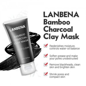 LANBENA Bamboo Charcoal Clay Mask