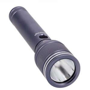 Geepas GFL51078 USB Rechargeable Waterproof LED Flashlight