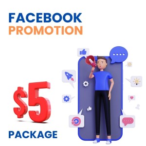 Facebook Promotion 5$ Package