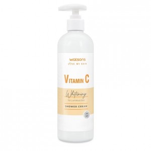 WATSONS VITAMIN C WHITENING SHOWER CREAM 490ml