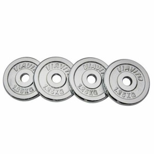 Dumbbell Plate - 1.25 Kg 4pcs-Silver