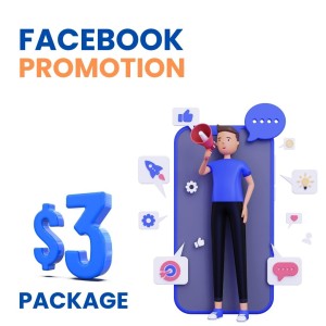 Facebook Promotion 3$ Package