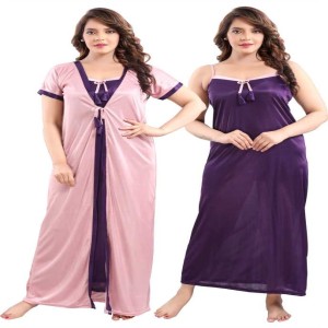 Full Length Women Robe Nighty-08