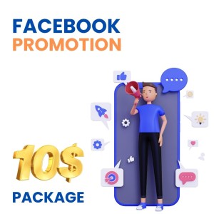 Facebook Promotion 10$ Package