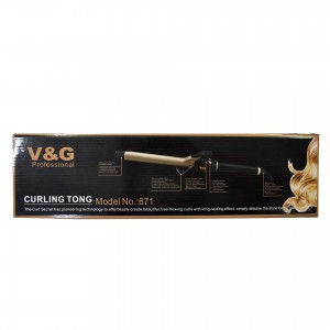 V&G Professional Curling Tong 671