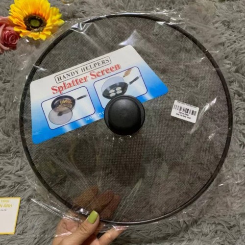 Handy Helpers Splatter Screen Splash Cooking Pot Cover Protector  Black | Products | B Bazar | A Big Online Market Place and Reseller Platform in Bangladesh
