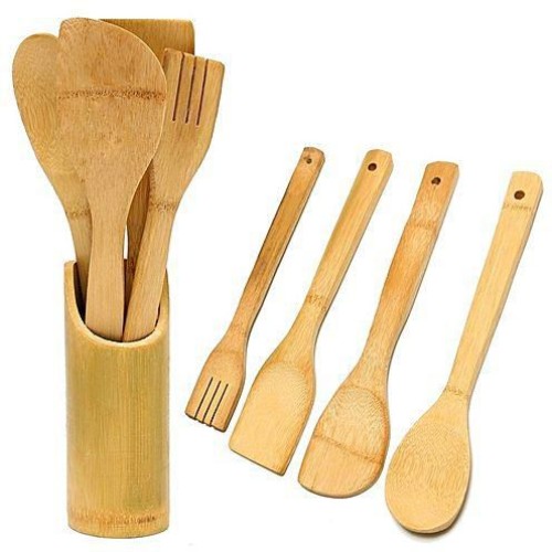 Bamboo Cooking Spoon 4 piece | Products | B Bazar | A Big Online Market Place and Reseller Platform in Bangladesh
