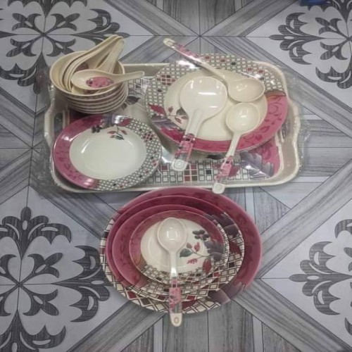 Rojonigondha melamine dinner set | Products | B Bazar | A Big Online Market Place and Reseller Platform in Bangladesh