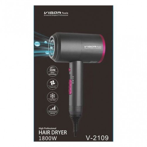 Vigor V-2109 Hair Dryer High Professional – 1800W | Products | B Bazar | A Big Online Market Place and Reseller Platform in Bangladesh